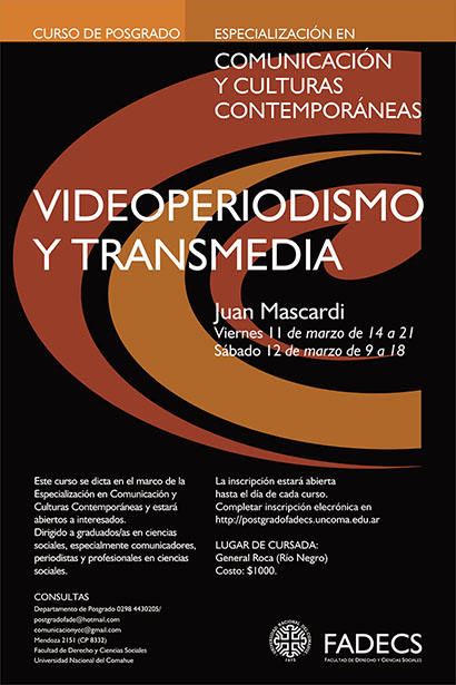 Videoperiodismo y transmedia